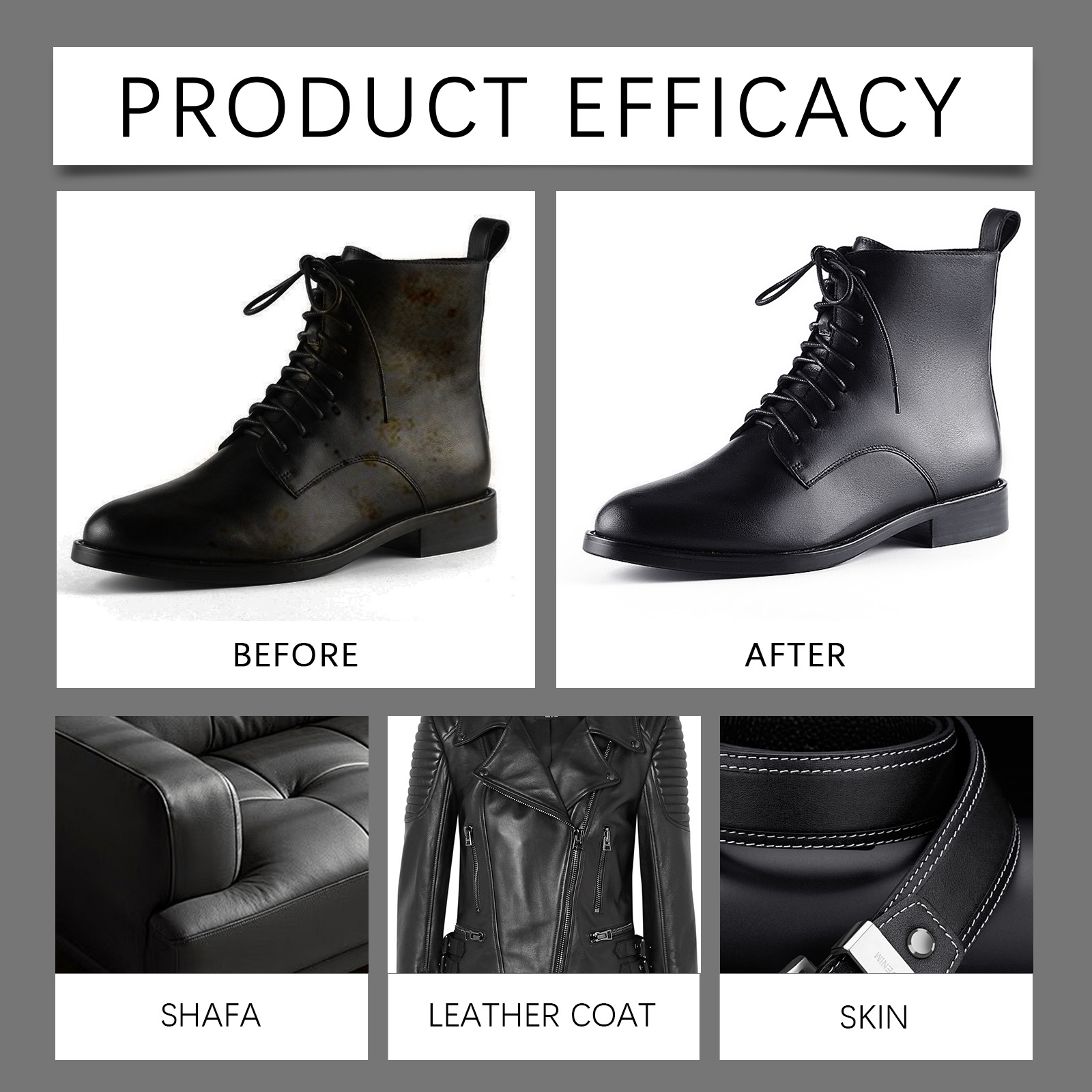 50g Black Leather Recoloring B - Leather Shoe Polish recension och pris