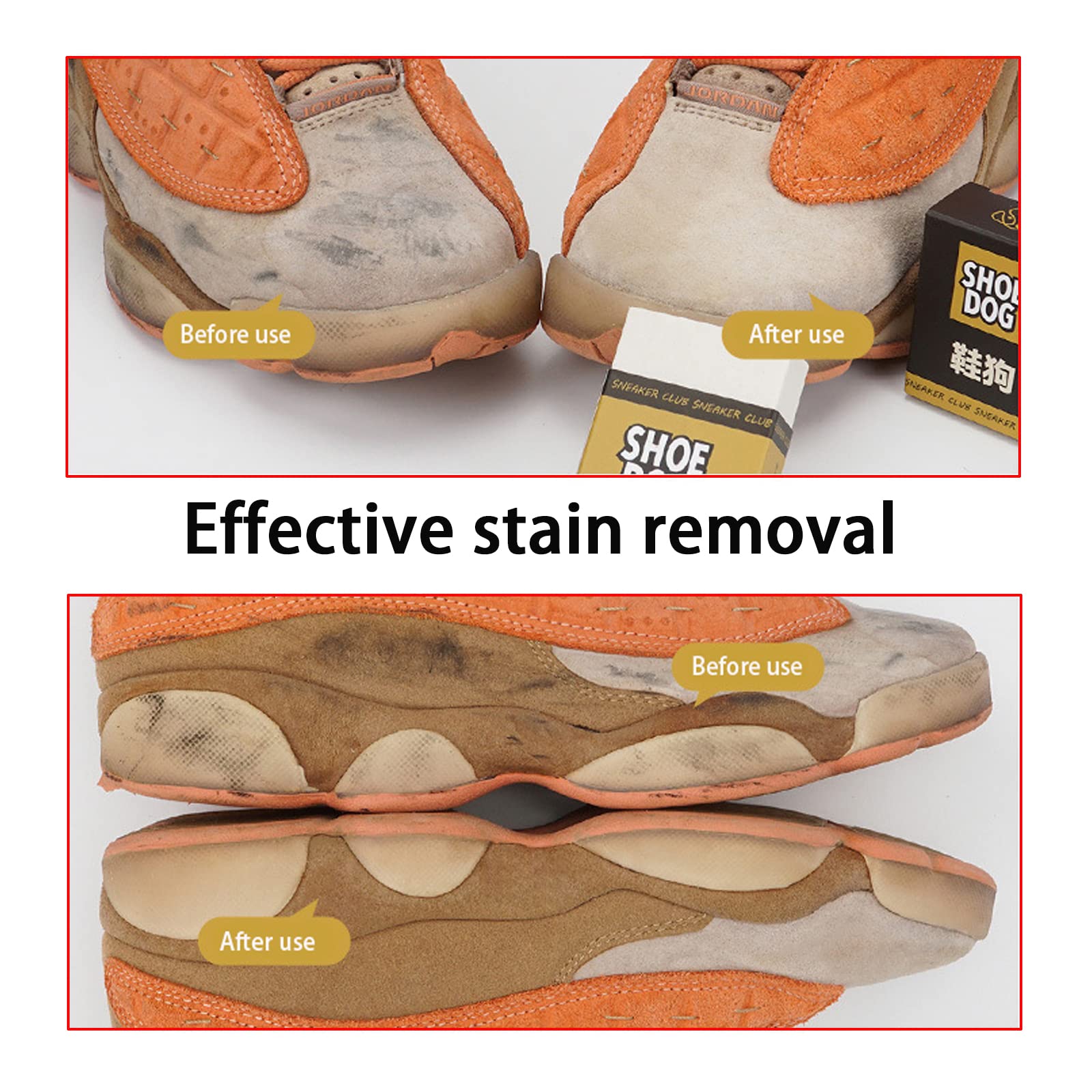 Shoe Care Cleaning Eraser, Por - Sneaker Care Spray recension och pris