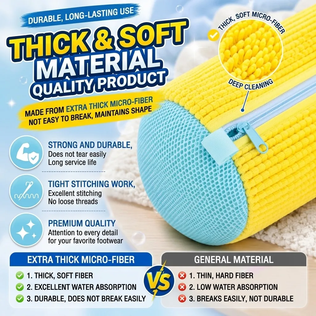 Fluffy Fiber 360 ° Surround Cl - Shoe Cleaner recension och pris