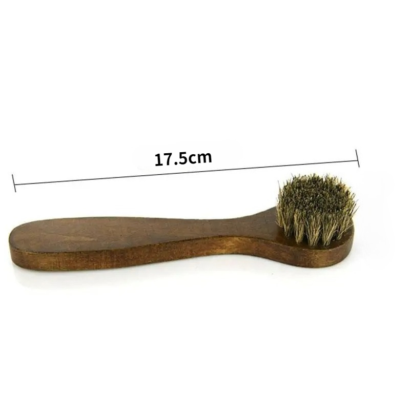 Long-handled Horse Hair Shoe B - Sneaker Care Spray recension och pris