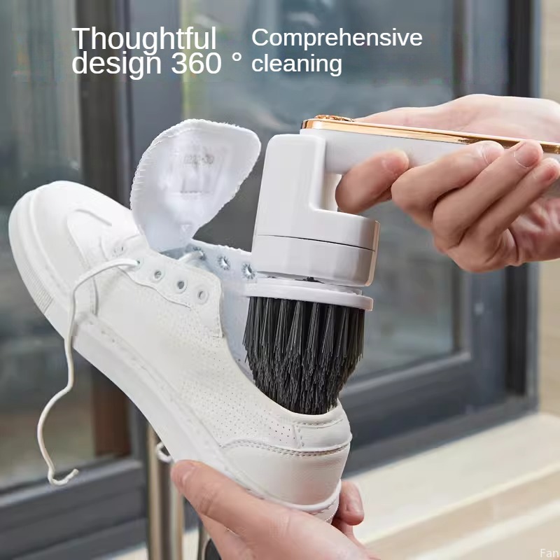 Electric Cleaning Brush Handhe - Shoe Cleaning Brush recension och pris
