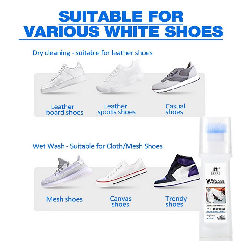 100ml Portable White Shoe Clea - Sneaker Cleaner recension och pris