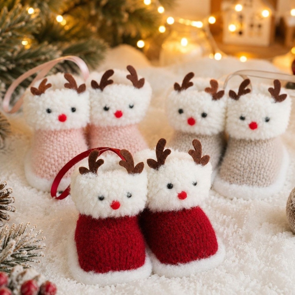 Mini Size Christmas Boots Pend - Shoe Tree recension och pris