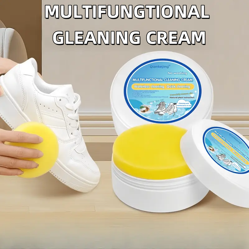 White Shoe Cleaner Paste - Mul - Sneaker Care Spray recension och pris