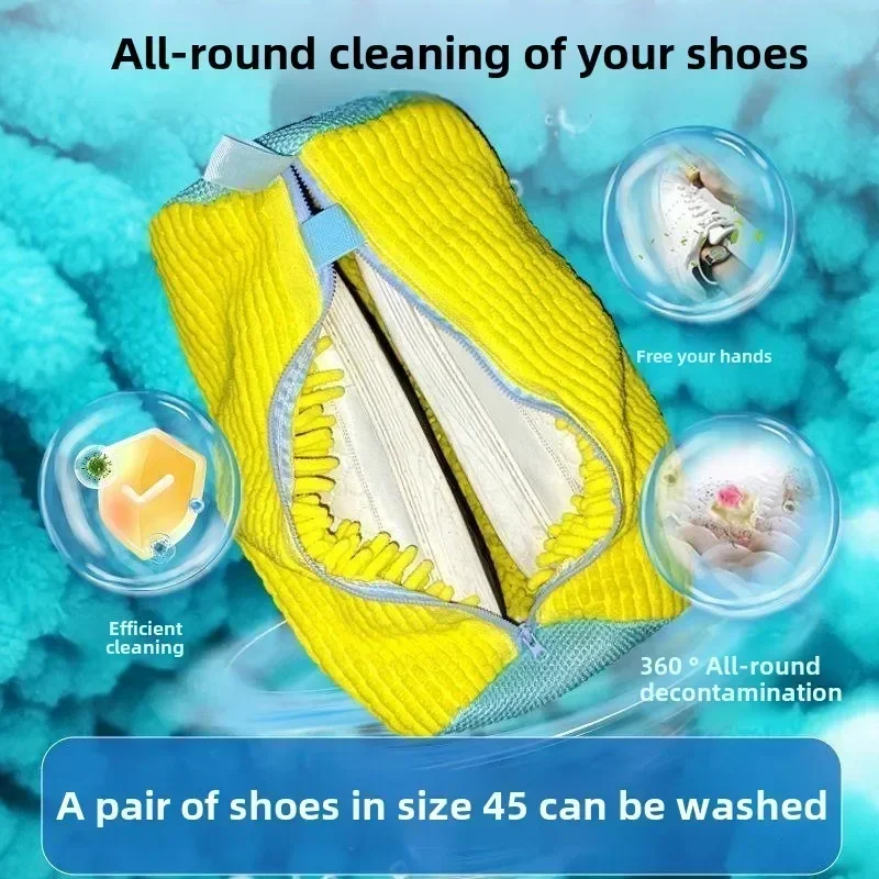 Household Shoe Wash Bag for Wa - Shoe Cleaning Brush recension och pris